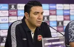 نکونام: اشتباه بازیکنان؟ آب و هوا بود!