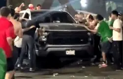 جشن پیروزی مکزیک به خون ختم شد