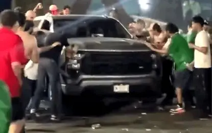 جشن پیروزی مکزیک به خون ختم شد