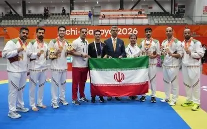 تیم ملی پاراتکواندوی ایران قهرمان شد
