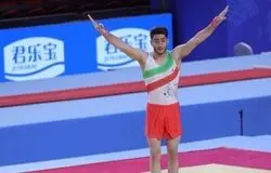 جعفری نماینده ایران در ۶ وسیله قهرمانی جهان ژیمناستیک شد