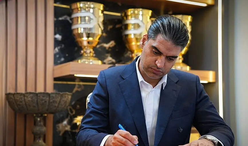 پیام تسلیت مدیرعامل پرسپولیس به مدیرعامل تراکتور