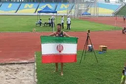 کسب اولین مدال ایران در دوومیدانی ناشنوایان آسیا
