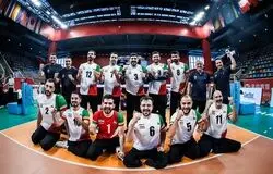 صعود ایران به جمع 8 تیم برتر والیبال نشسته جهان