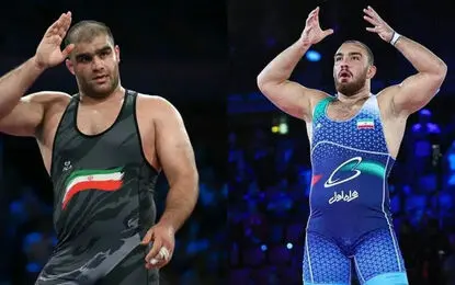 برای کشتی ایران؛ میرزازاده چهارشنبه و زارع جمعه طلا می‌گیرند