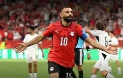 محمد صلاح؛ بهترین بازیکن بازی مصر و نیوزیلند