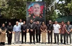 رئیس فدراسیون نجات‌غریق به مقام سردار شهید پاکپور ادای احترام کرد