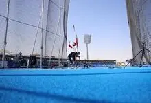 رکوردگیری از جوانان پارادوومیدانی در مسیر مسابقات ژیمنازیاد
