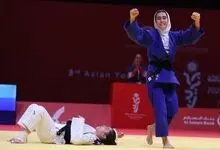 تاریخ‌سازی دختر جودوکار ایران در آسیا