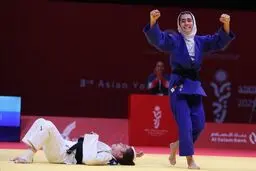 تاریخ‌سازی دختر جودوکار ایران در آسیا