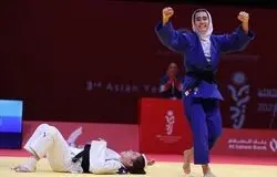 تاریخ‌سازی دختر جودوکار ایران در آسیا