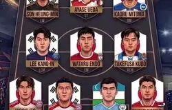 بیرانوند دروازه‌بان تیم منتخب آسیا 