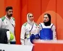 رزا ابراهیمی از دست یابی به مدال پاراتکواندو بازماند
