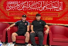نشست مربی پرسپولیس با مشاور مدیر عامل در امور توسعه اماکن ورزشی باشگاه