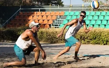پیروزی والیبال ساحلی ایران مقابل تیمور شرقی