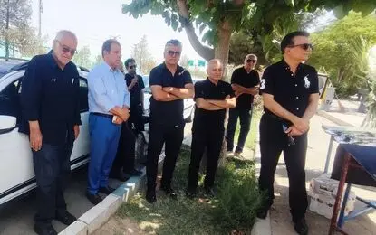 رادمرد عرصه داوری در سوگ همسر