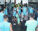 ملی‌پوشان صبح و ظهر تمرین می‌کنند
