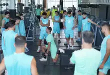 ملی‌پوشان صبح و ظهر تمرین می‌کنند
