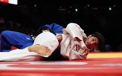 امیرعباس چوپان به یک چهارم نهایی جودو صعود کرد