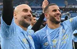 شرط‌بندی جالب گواردیولا با کایل واکر بر سر پیراهن مسی!