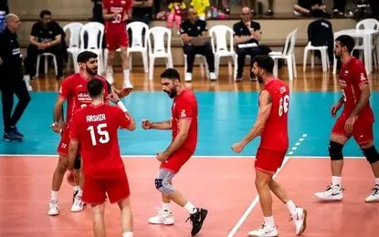 از پوستر تیم ملی والیبال ایران رونمایی شد