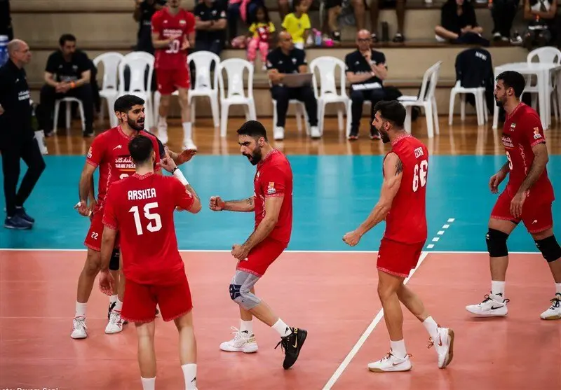 از پوستر تیم ملی والیبال ایران رونمایی شد