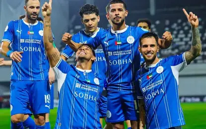 قایدی آمد و النصر به برتری رسید

