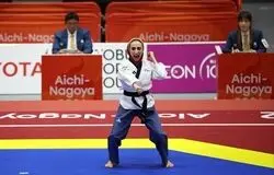 دختر تکواندوکار ایران یک مرحله صعود کرد