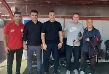 بازدید مربی پرافتخار پرسپولیس از آکادمی باشگاه
