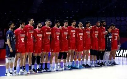 ورود تیم ملی والیبال ایران به برزیلیا
