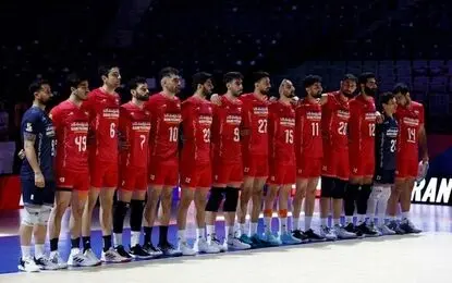 ورود تیم ملی والیبال ایران به برزیلیا