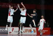 ایران بدشانس به تیم سوم و دوم آسیا باخت و حذف شد 

