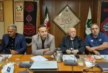 جلسه مدیران ذوب‌آهن و مس رفسنجان با کارگروه ورزش حزب موتلفه