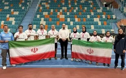 نایب قهرمانی تیم‌ ملی فانکشنال فیتنس ایران در آسیا