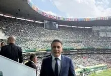 مهدی مهدوی‌کیا نماینده شیک فوتبال ایران در مراسم افتتاحیه جام‌جهانی