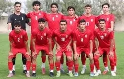 فهرست تیم ملی نوجوانان برای حضور در انتخابی جام ملت‌های آسیا
