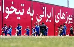 برگزاری آخرین جلسه تمرینی تیم ملی در مکزیک پیش از دیدار با بلژیک