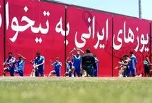 برگزاری آخرین جلسه تمرینی تیم ملی در مکزیک پیش از دیدار با بلژیک