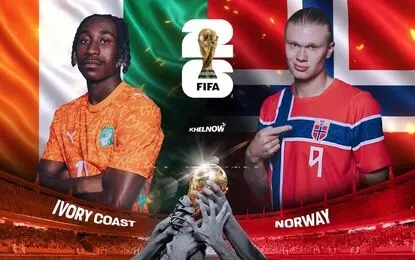 پیش‌بازی ساحل عاج - نروژ؛ بچه غول به شکار فیل می‌رود