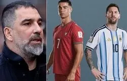 توران: رونالدو بهترین بازیکن دنیاست و مسی فراتر از این دنیا