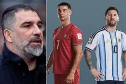 توران: رونالدو بهترین بازیکن دنیاست و مسی فراتر از این دنیا