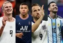 3 نفر از 13 مرد تاریخ ساز گل جام جهانی برای قهرمانی نبرد می کنند