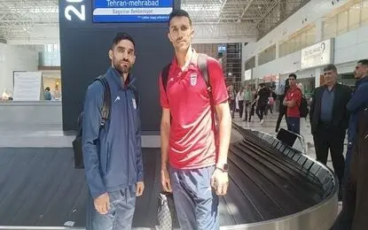 کاروان تیم ملی فوتبال به آنتالیا رسید