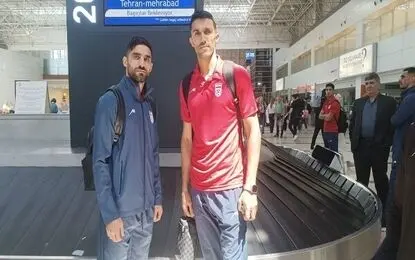 کاروان تیم ملی فوتبال به آنتالیا رسید
