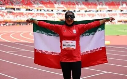 دختر پرتابگر ایران صاحب مدال برنز شد
