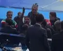اعتراض شدید دبیر به داوران مسابقه ساروی
