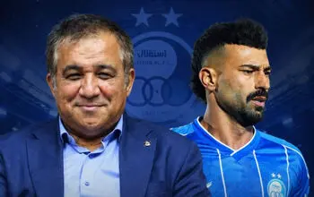 کنایه علی تاجرنیا به رامین رضاییان؟ بازیکنان استقلال وفاداری را از بزرگان یاد بگیرند!