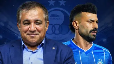کنایه علی تاجرنیا به رامین رضاییان؟ بازیکنان استقلال وفاداری را از بزرگان یاد بگیرند!