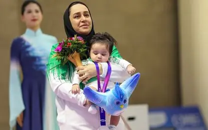 ملکه تپانچه ایران در ویترین جهانی قرار گرفت