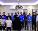 دیدار سرمربیان کشتی آزاد با خانواده شهیدان شوشتری